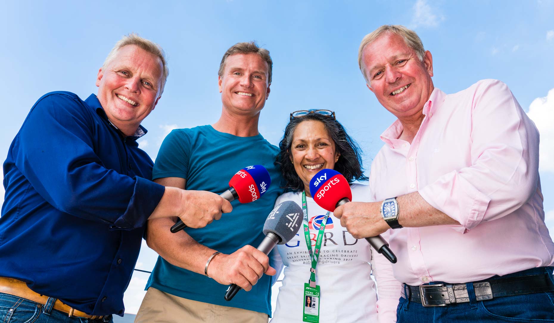 Johnny Herbert, David Coulthard, Martin Brundle